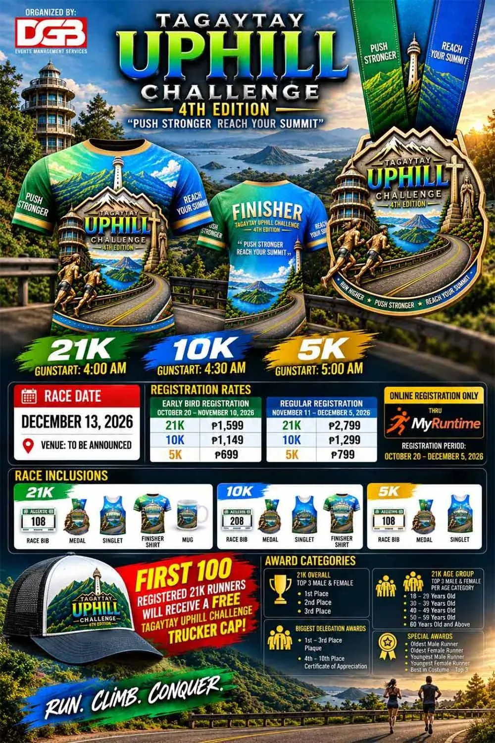 Tagaytay Uphill Challenge (4th Edition) 2026